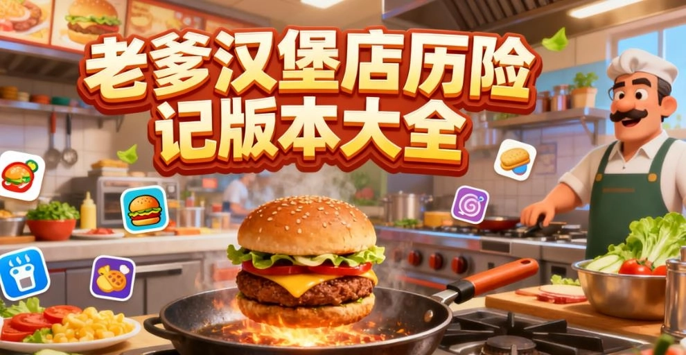 老爹汉堡店历险记版本大全-老爹汉堡店历险记官方正版/手机版/最新版下载