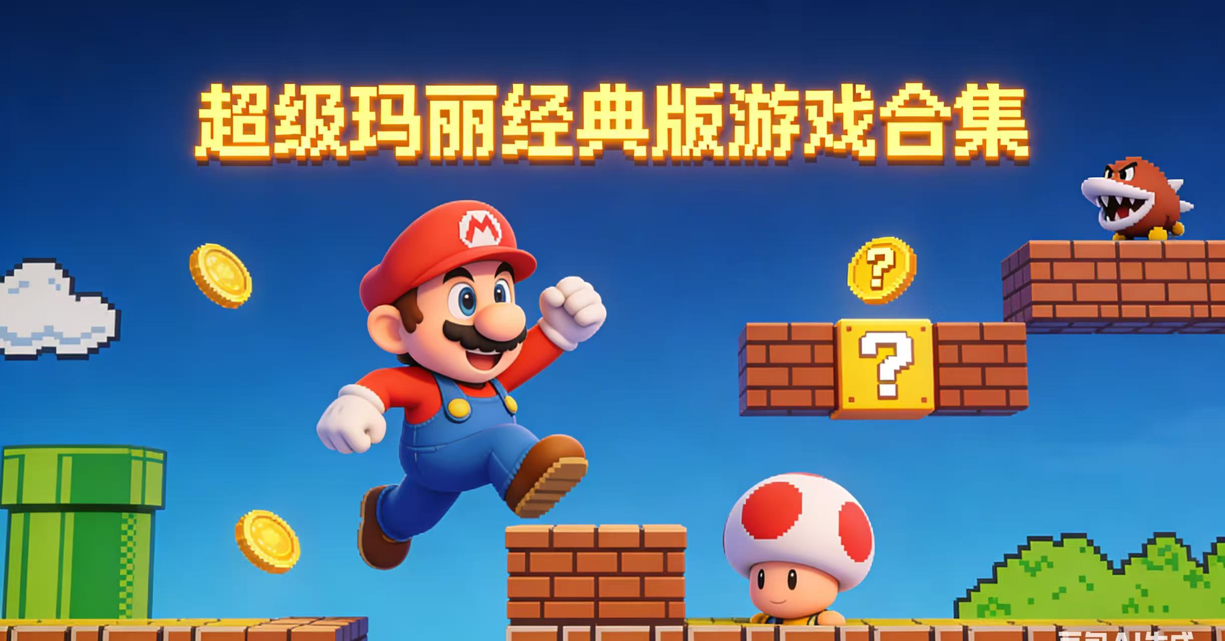 超级玛丽经典版游戏合集