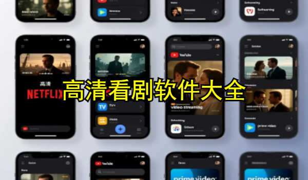 高清看剧软件大全