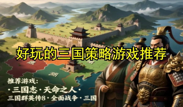 好玩的三国策略游戏推荐