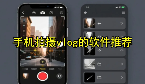 手机拍摄vlog的软件推荐