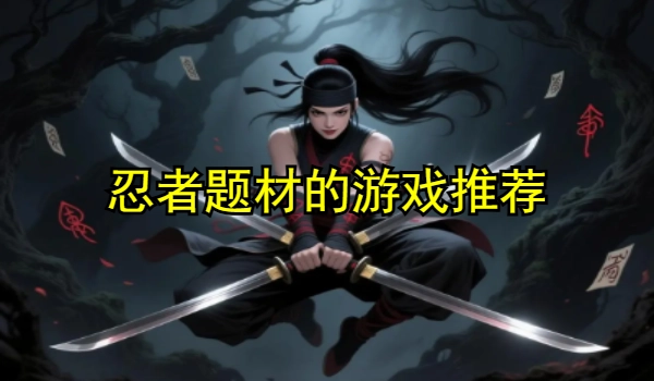忍者題材的游戲推薦