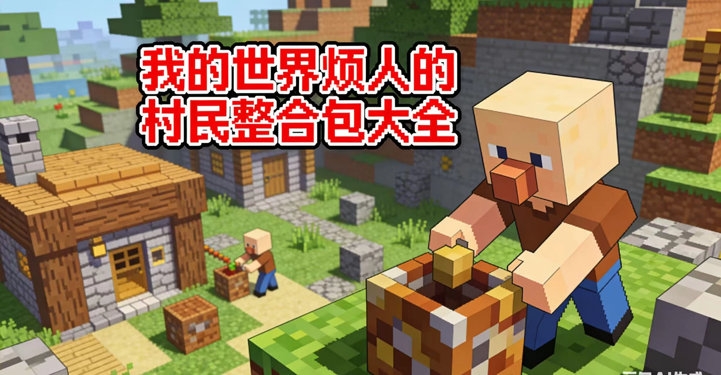我的世界烦人的村民整合包大全