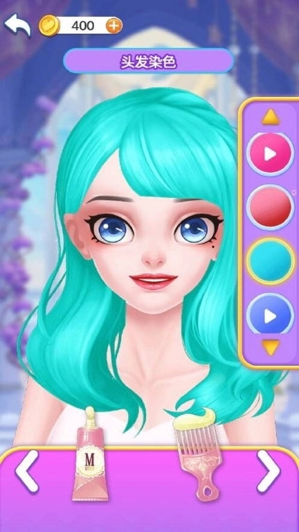 爱莎约会化妆-公主舞会换装