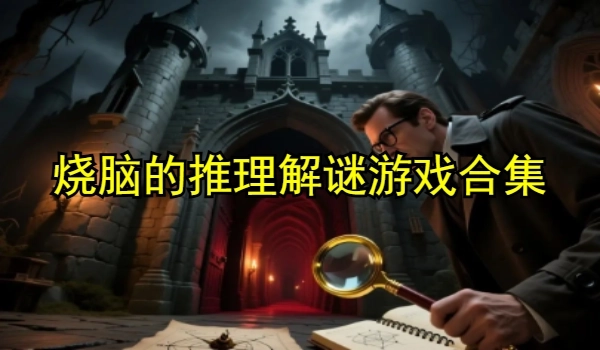 烧脑的推理解谜游戏合集