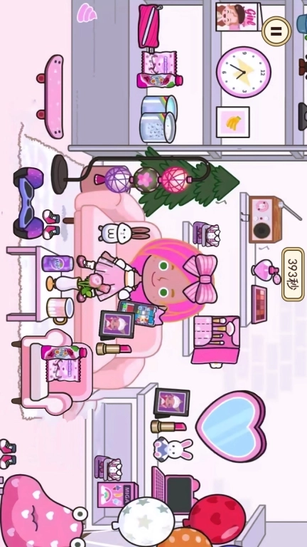 米加小镇装扮-咕卡贴纸装饰