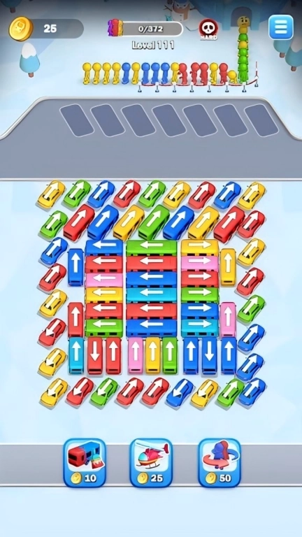 动脑益智挑战-停车我最6