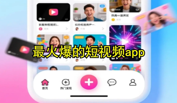 最火爆的短视频app