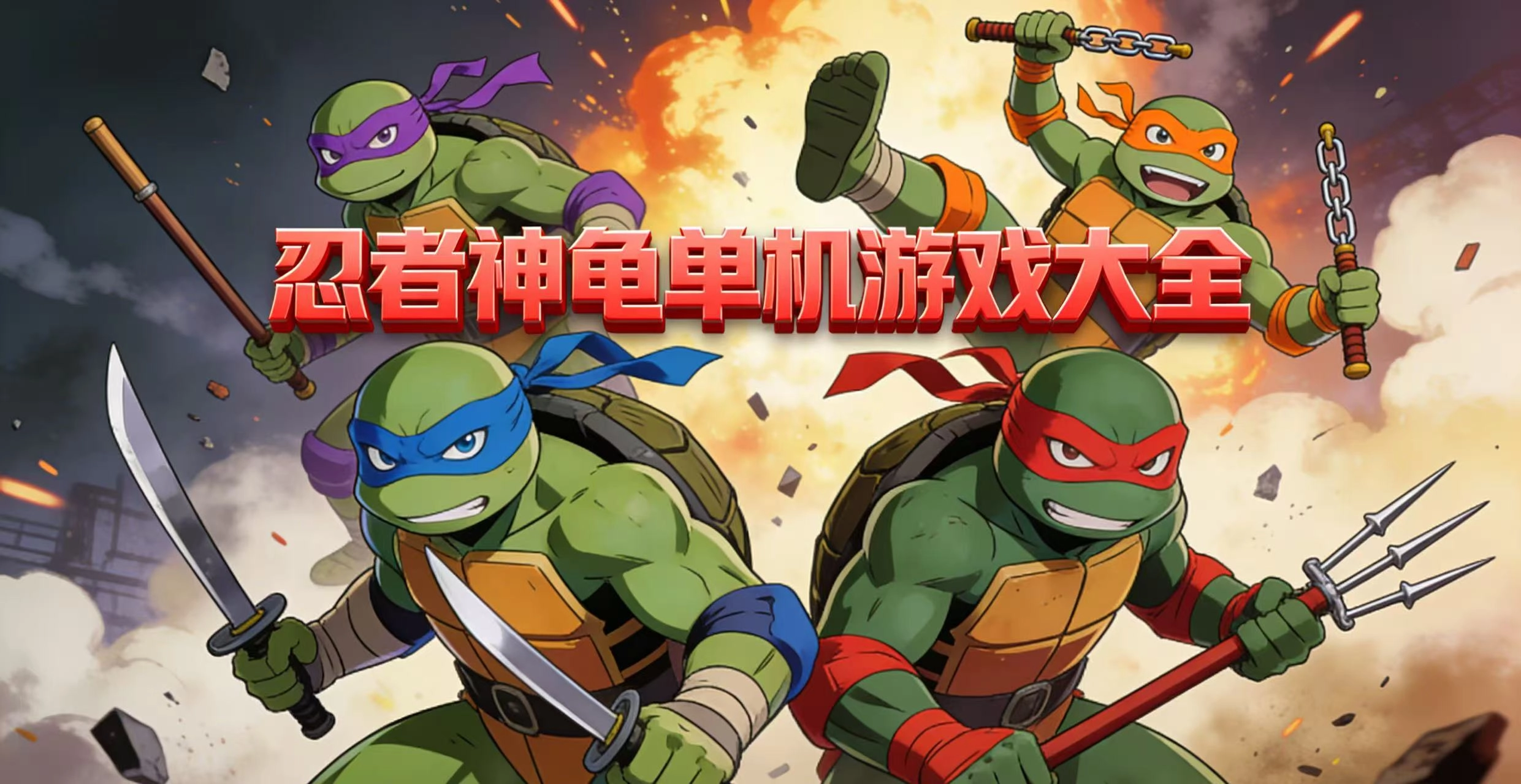 忍者神龟单机游戏大全