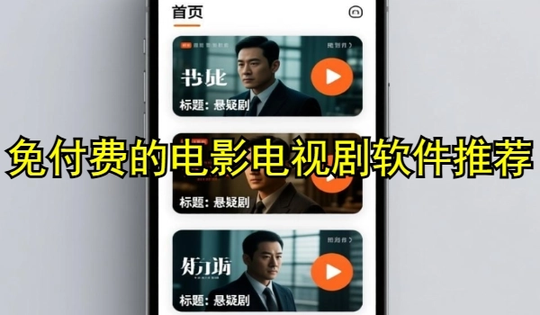 免付费的电影电视剧软件推荐