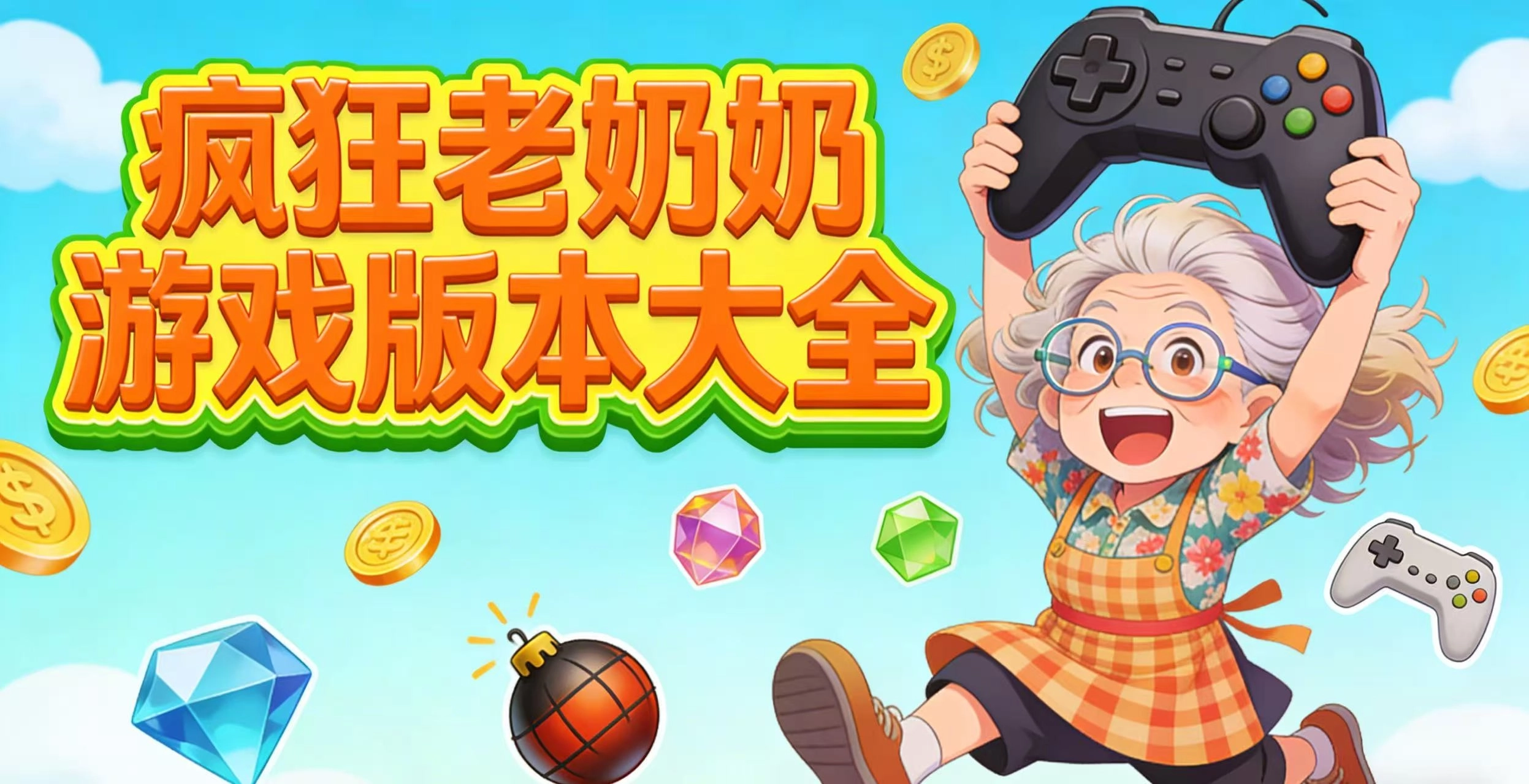 疯狂老奶奶游戏版本大全