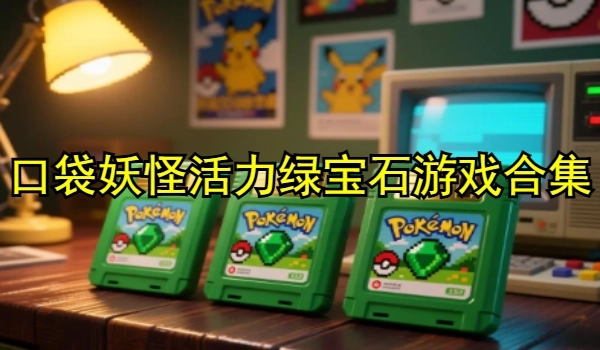 口袋妖怪活力绿宝石游戏合集