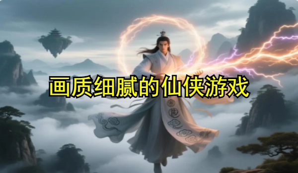画质细腻的仙侠游戏