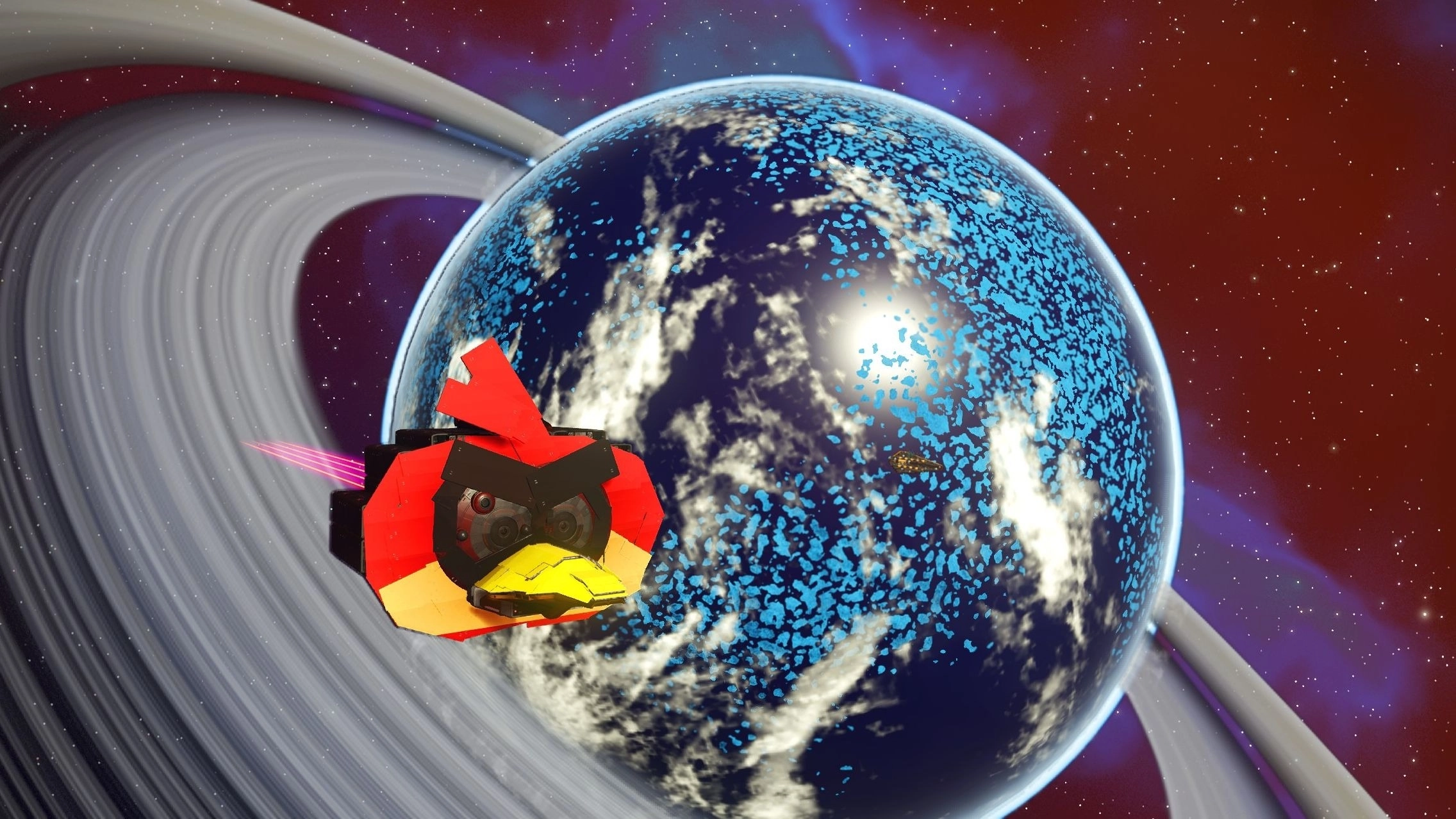 愤怒的小鸟太空版