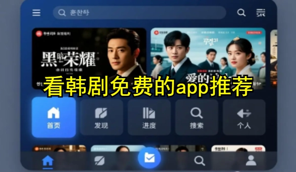 看韩剧免费的app推荐