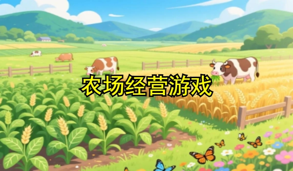 农场经营游戏