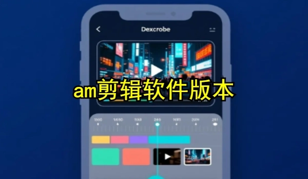 am剪辑软件版本