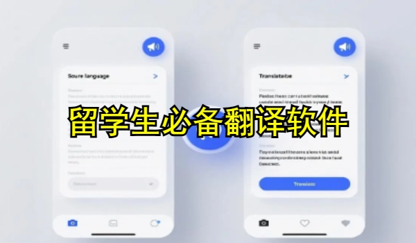 留学生必备翻译软件