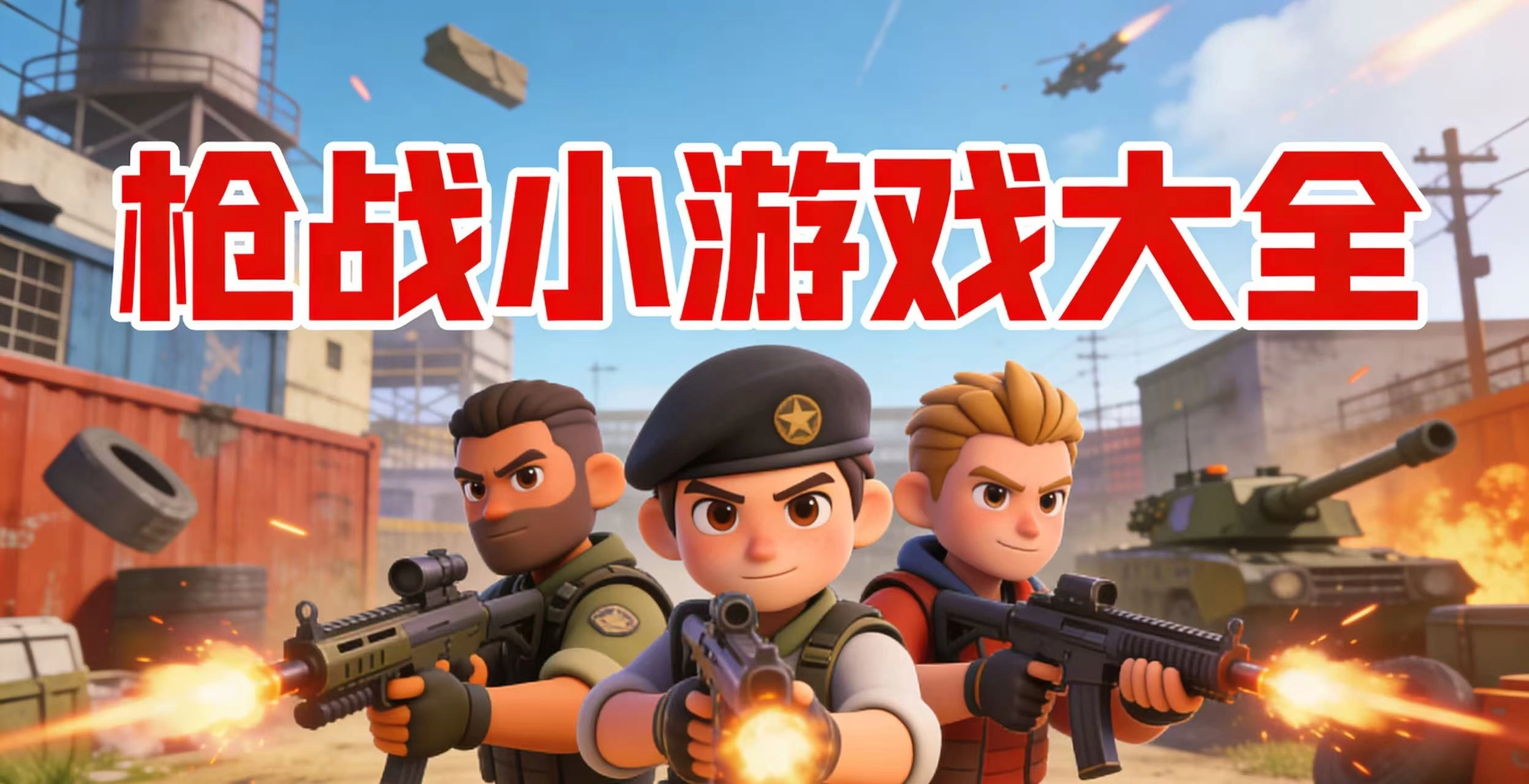 枪战小游戏大全