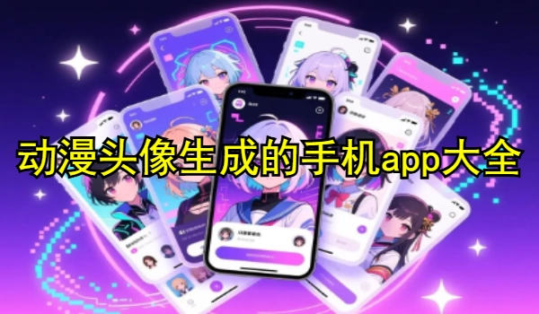 动漫头像生成的手机app大全