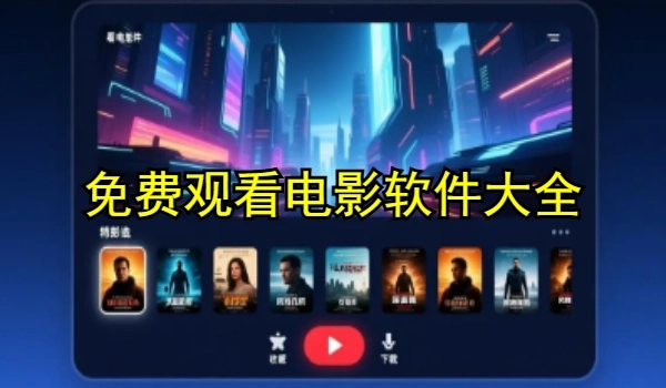 免費觀看電影軟件大全
