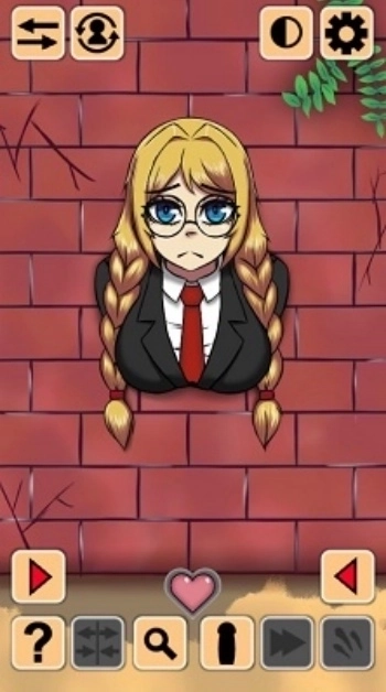 卡在墙上的少女2.0汉化版1