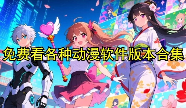 免费看各种动漫软件合集