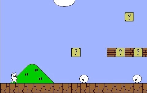 猫版超级玛丽下载 中文无敌版图1