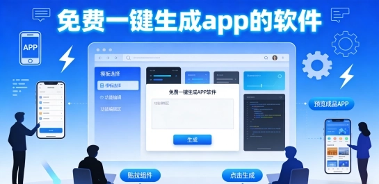 免费一键生成app的软件