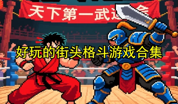 好玩的街头格斗游戏合集