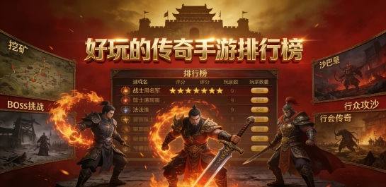 好玩的传奇手游排行榜