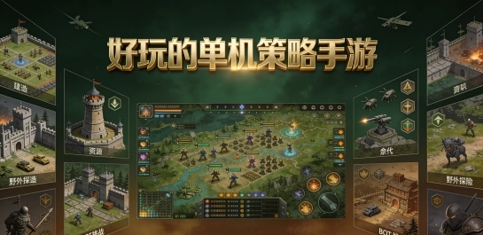 好玩的单机策略手游