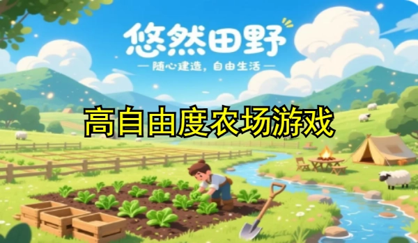 高自由度农场游戏
