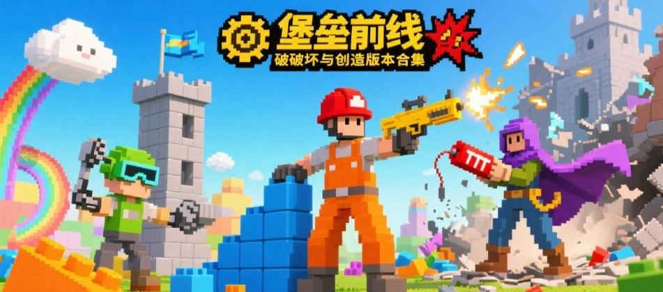 堡垒前线破坏与创造版本合集-堡垒前线破坏与创造无限钻石单机版/国际服/官方版下载