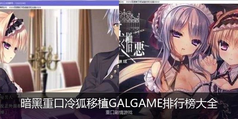 暗黑重口冷狐移植GALGAME排行榜大全