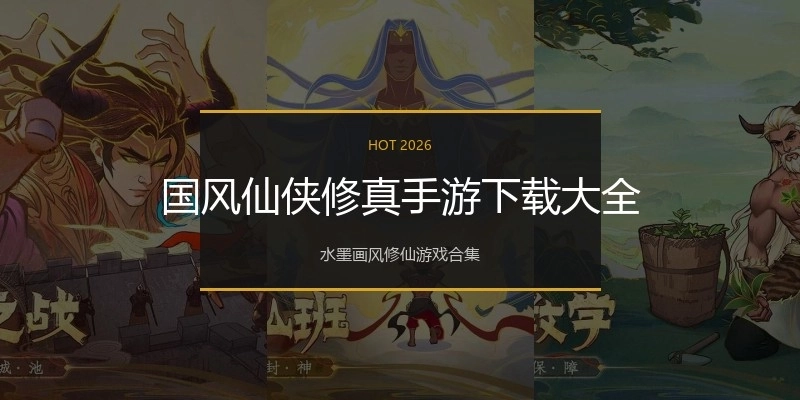 国风仙侠修真手游下载大全