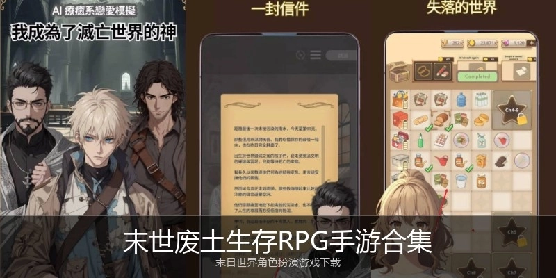 末世废土生存RPG手游合集