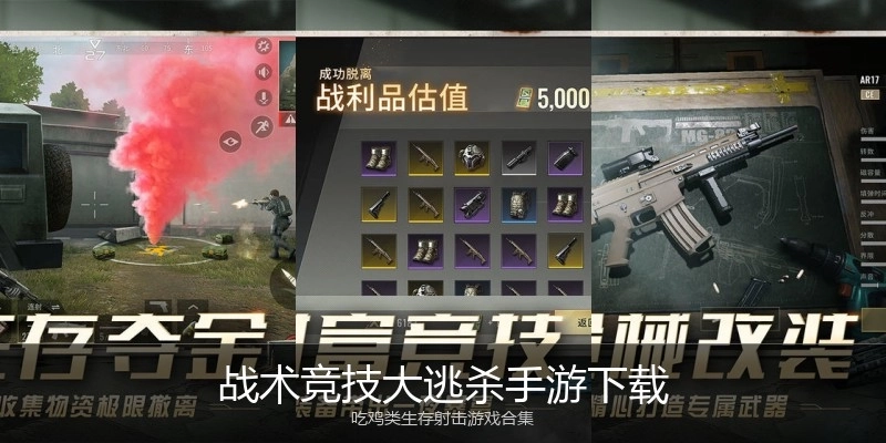 战术竞技大逃杀手游下载