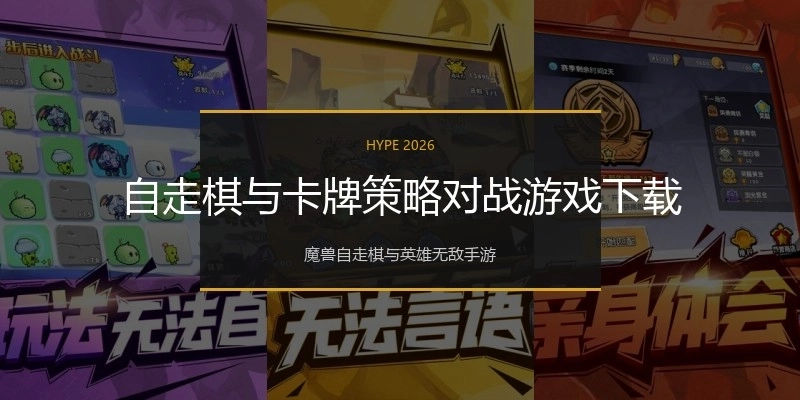 自走棋与卡牌策略对战游戏下载