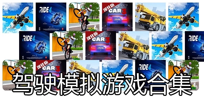 驾驶模拟游戏合集