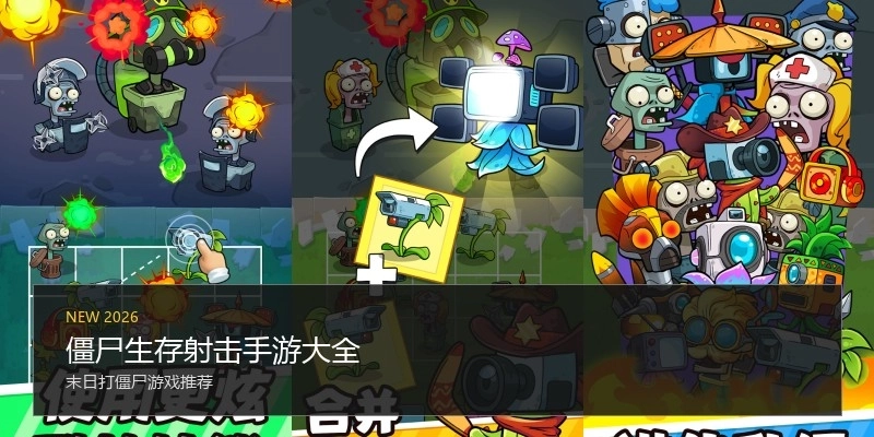 僵尸生存射击手游大全