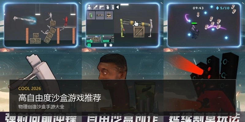 高自由度沙盒游戏推荐