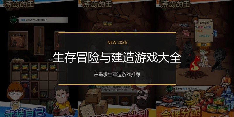 生存冒险与建造游戏大全