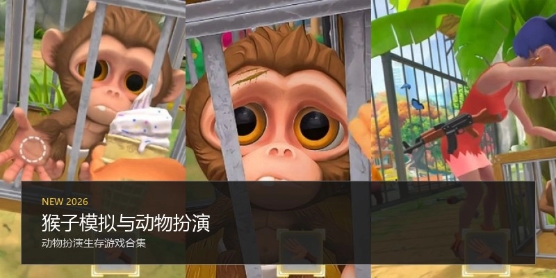 猴子模拟与动物扮演