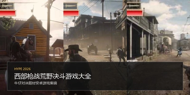 西部枪战荒野决斗游戏大全