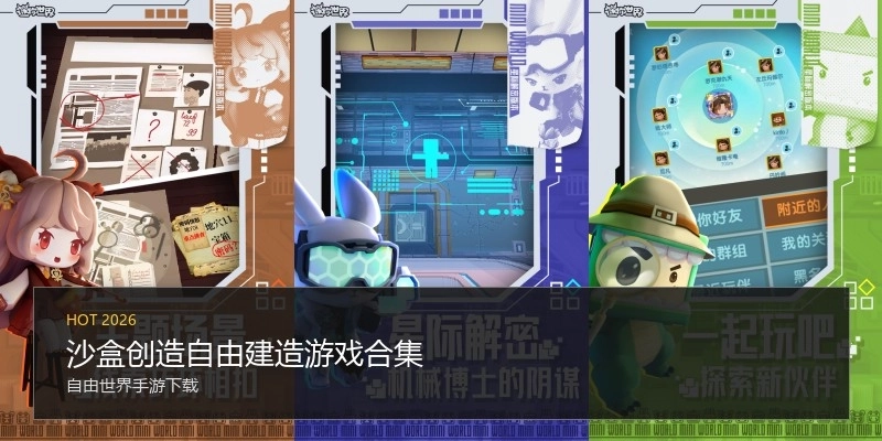 沙盒创造自由建造游戏合集