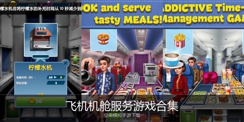 飞机机舱服务游戏合集