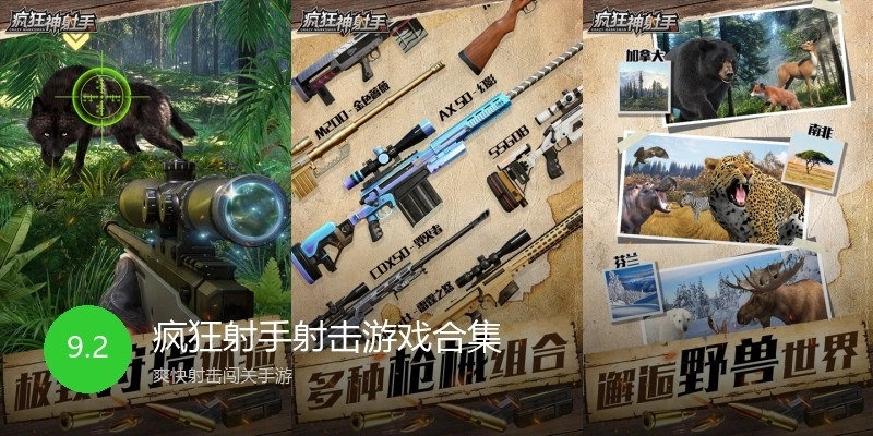 疯狂射手射击游戏合集