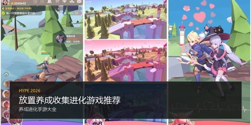 放置养成收集进化游戏推荐