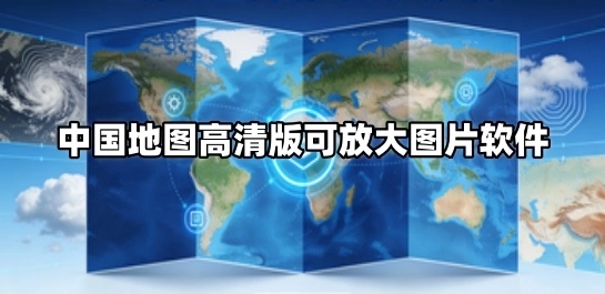 中国地图高清版可放大图片软件
